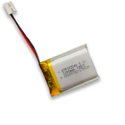 3.7V 1200mAh 리튬 폴리머 배터리 103040