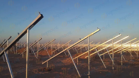 저렴한 PV 제품 설계 지상 장착용 알루미늄 태양광 장착 시스템